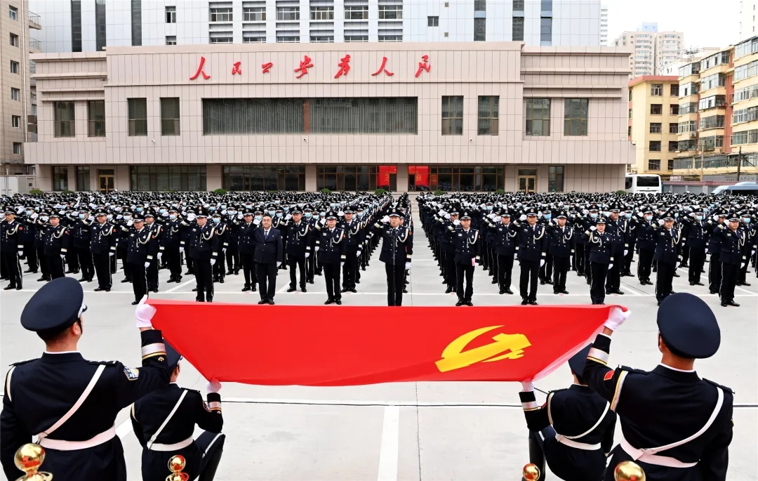 甘肃公安机关多形式热烈庆祝中国共产党成立101周年
