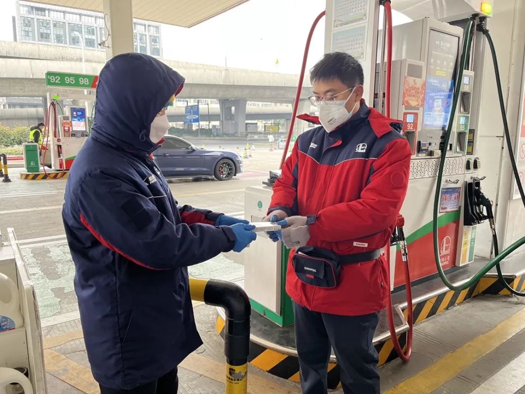 中石化江苏盐城石油全力做好防疫物资保障工作