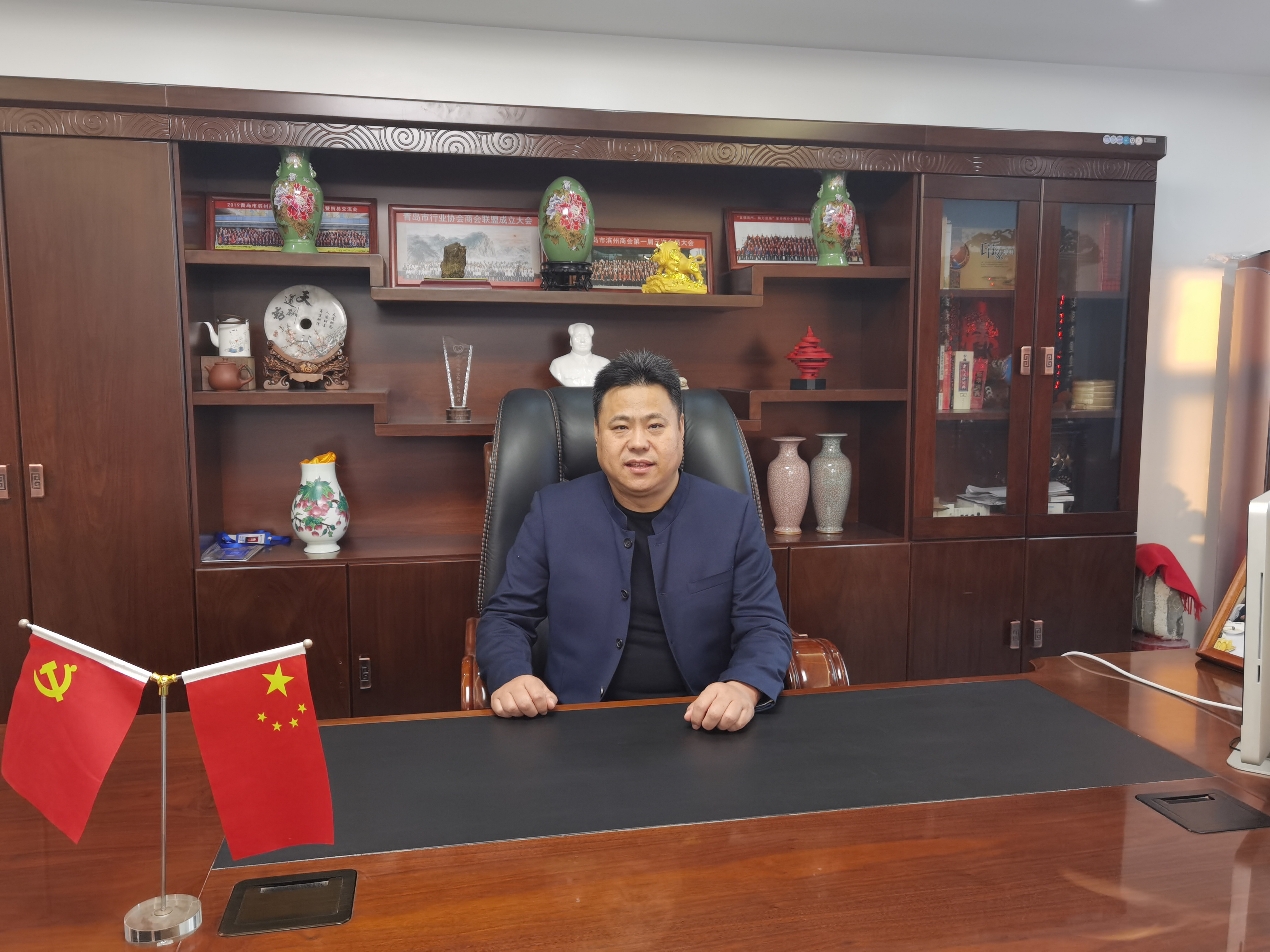 热烈祝贺青岛市滨州商会乔迁新居