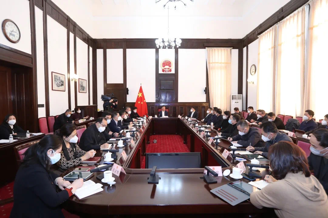 履职尽责担当作为 更好助力高质量发展 市人大常委会党组（扩大）会议召开