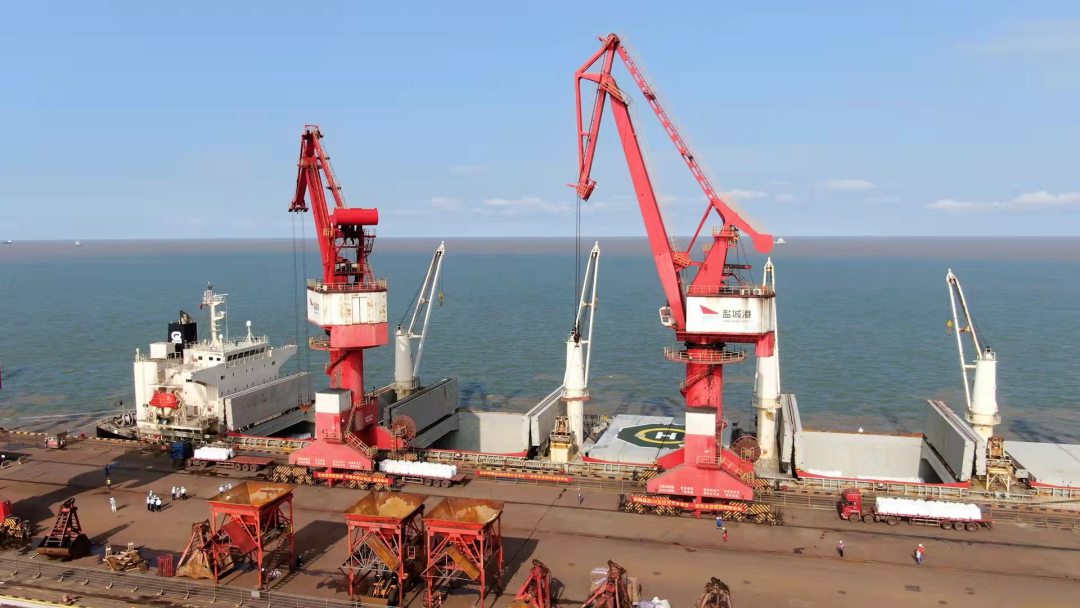 江苏盐城大丰港区：“零碳堆场”计划获国际审定