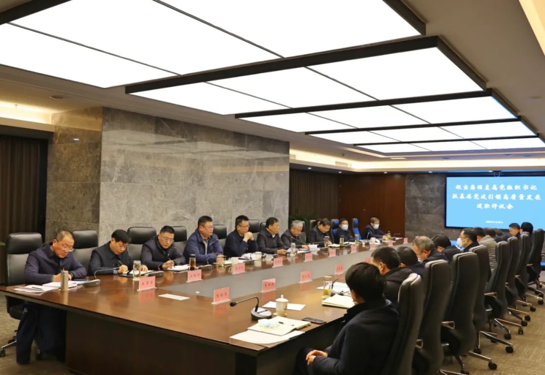 江苏银宝集团直属党组织书记抓基层党建引领高质量发展述职评议会召开