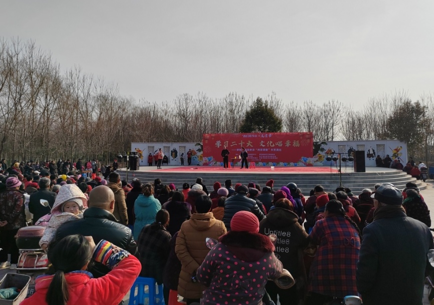 江苏阜宁罗桥镇：元宵节日锣鼓响 “共享课堂”冬训忙