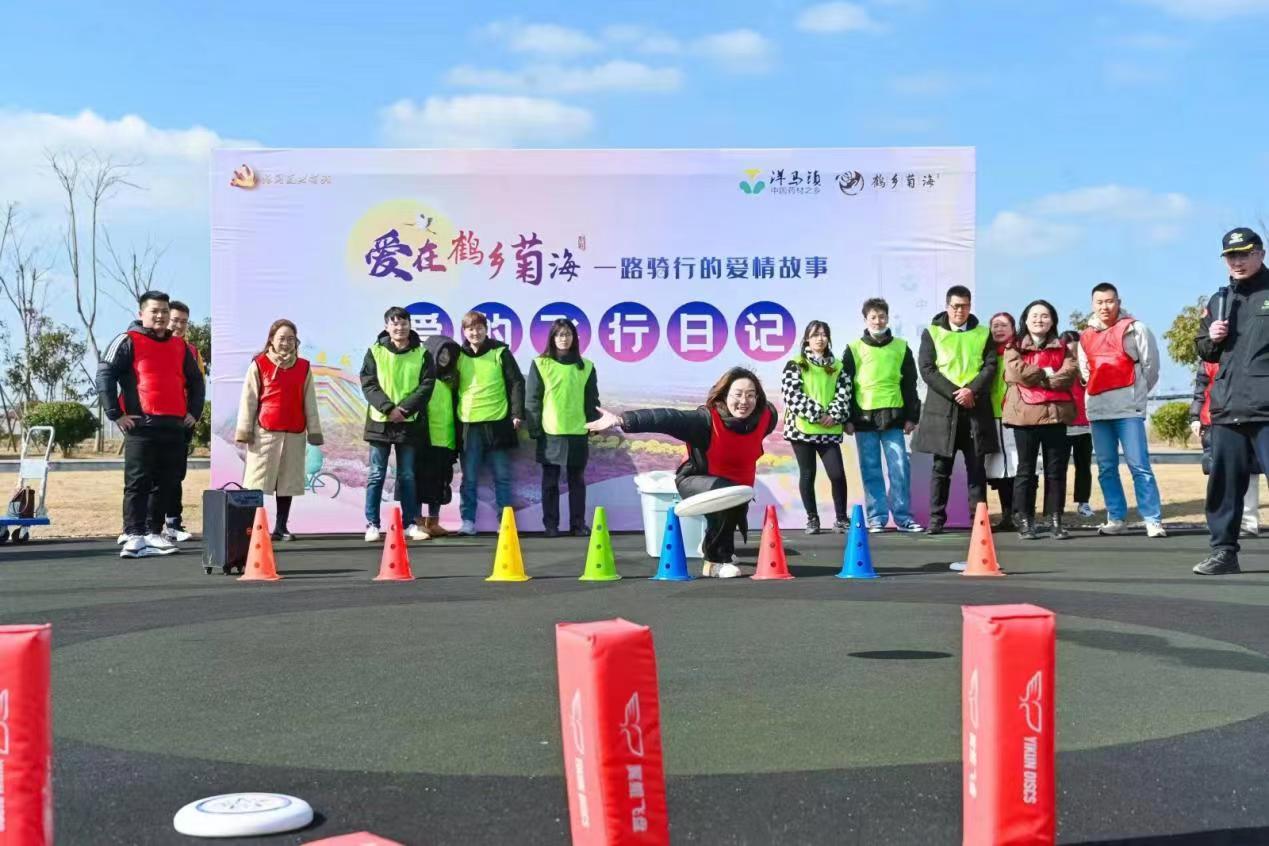 盐城射阳洋马镇：浪漫骑行为党员冬训学习“加餐”