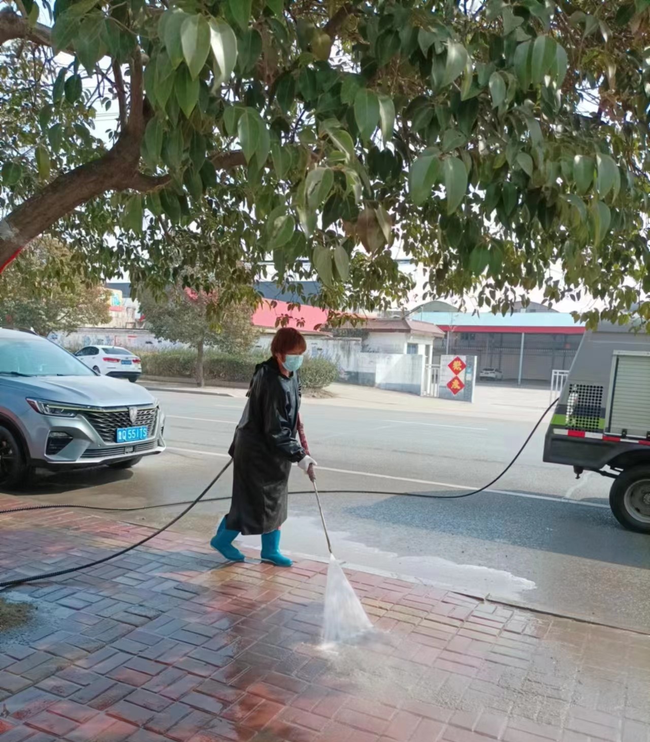 山东省兰陵县神山镇：“三清”提升环卫一体化水平