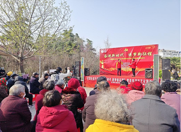 盐城建湖近湖街道：冬训文艺化宣讲感受精神力量