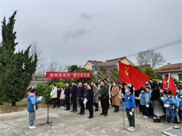 盐城市大丰区草庙镇：学习英烈精神 赓续红色基因