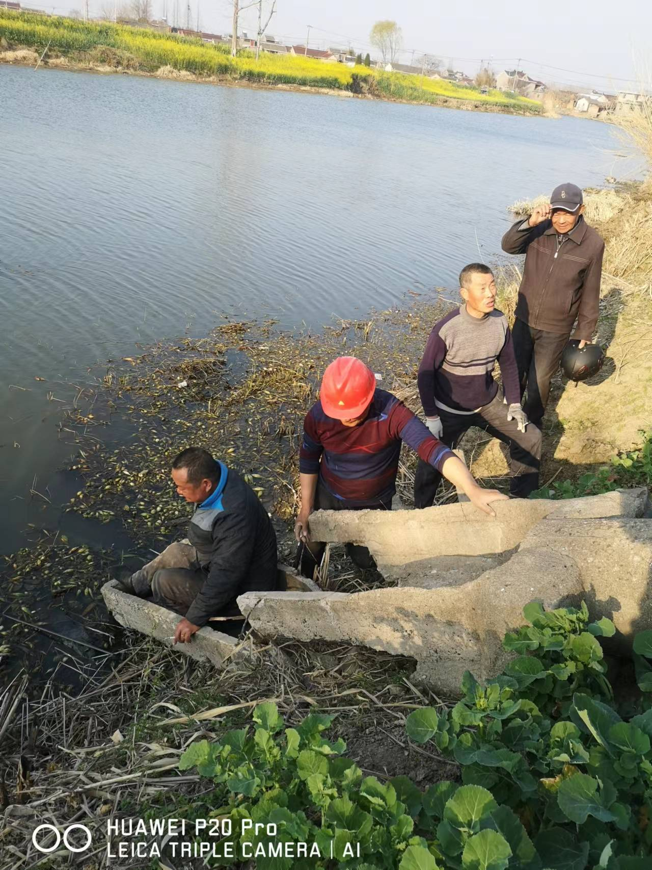 江苏东台市五烈镇：钓鱼人突发意外命悬一线，好心人齐心相救传为佳话