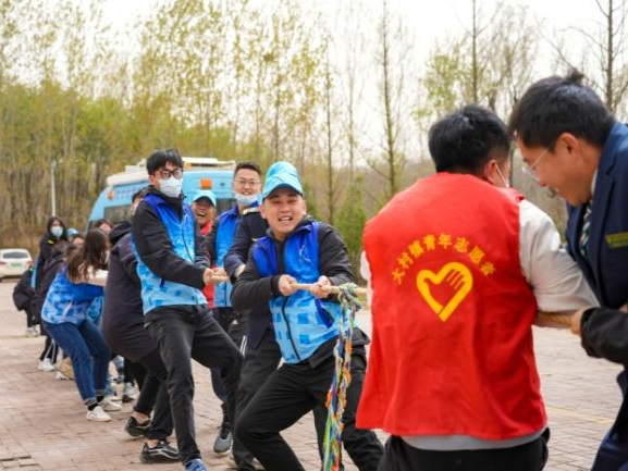 凝心聚力，绽放精彩——青岛西海岸大村镇大村镇组织开展基层治理春季趣味运动会