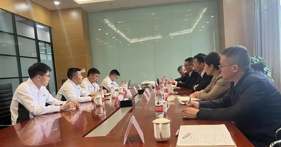 中国石化江苏盐城石油分公司领导班子走访考察中汽研汽车试验场股份有限公司