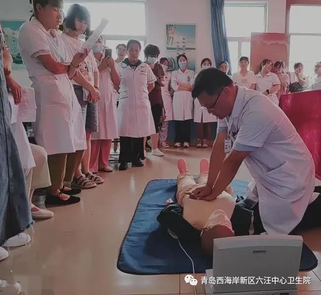 从“心”启程，“救”在身边——青岛西海岸新区第六人民医院开展心肺复苏技能培训考核