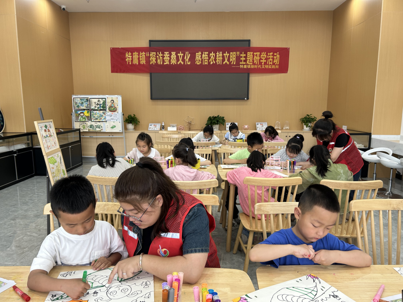 江苏盐城射阳县特庸镇：蚕桑文化研学赋能文化传承