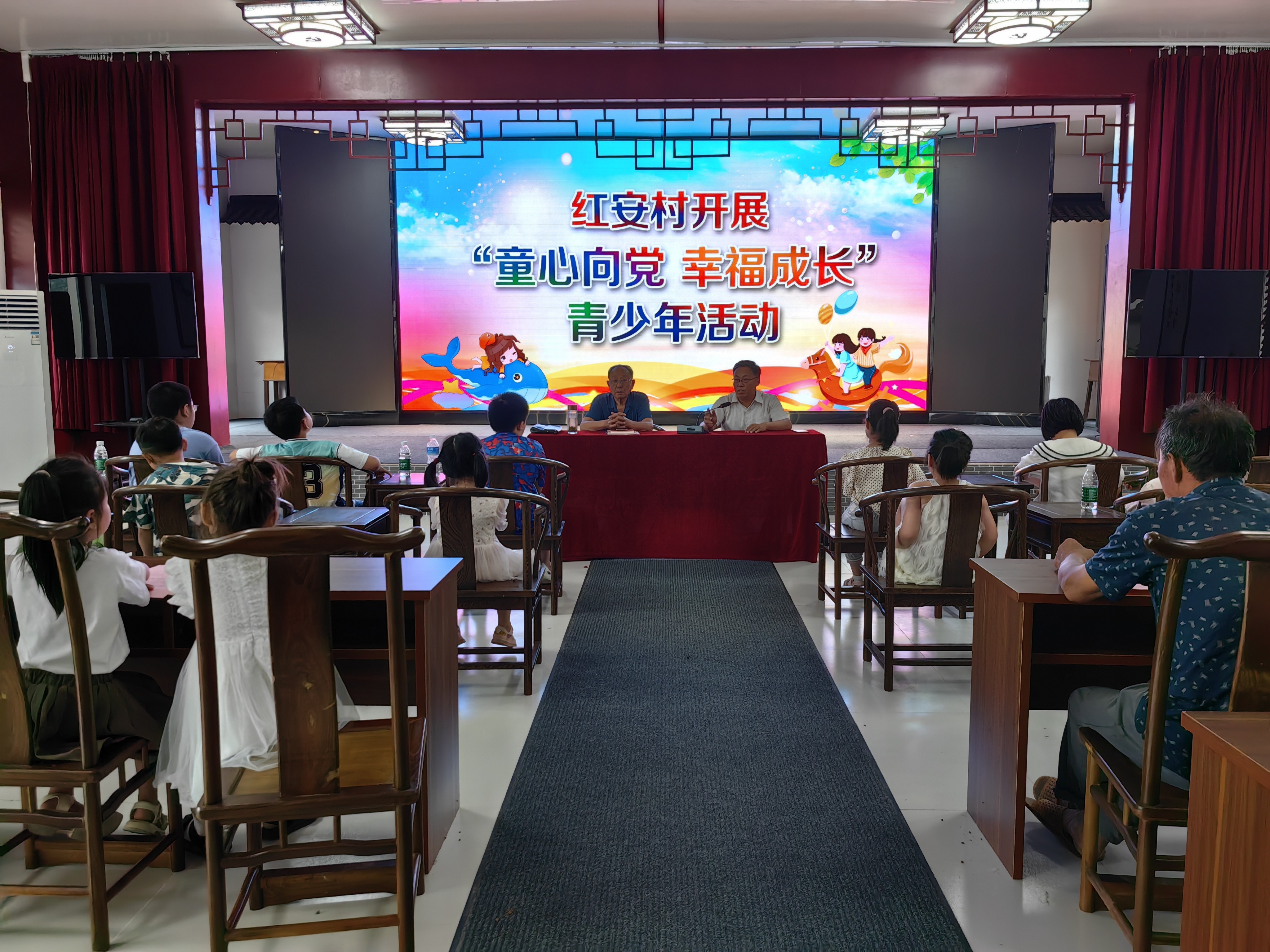 江苏东台市安丰镇：童心向党 幸福成长