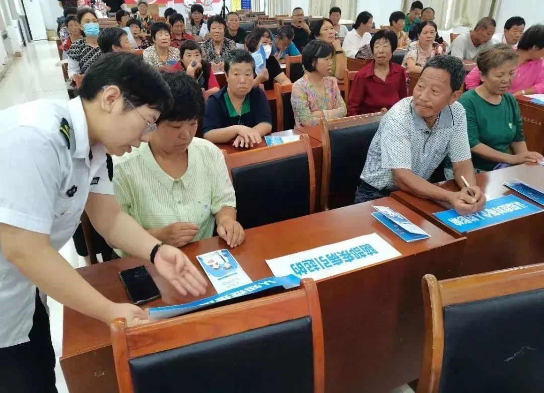 青岛市黄岛区大村镇美德志愿服务共同守护未来