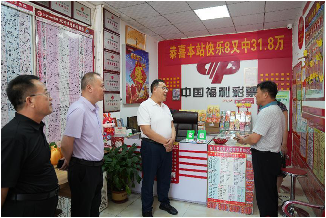滕州市民政局深入福彩销售场所开展调研工作
