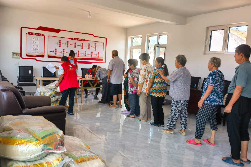 新时代美德信用建设——张家楼街道大山张网格“德育乡村”积分项目受欢迎