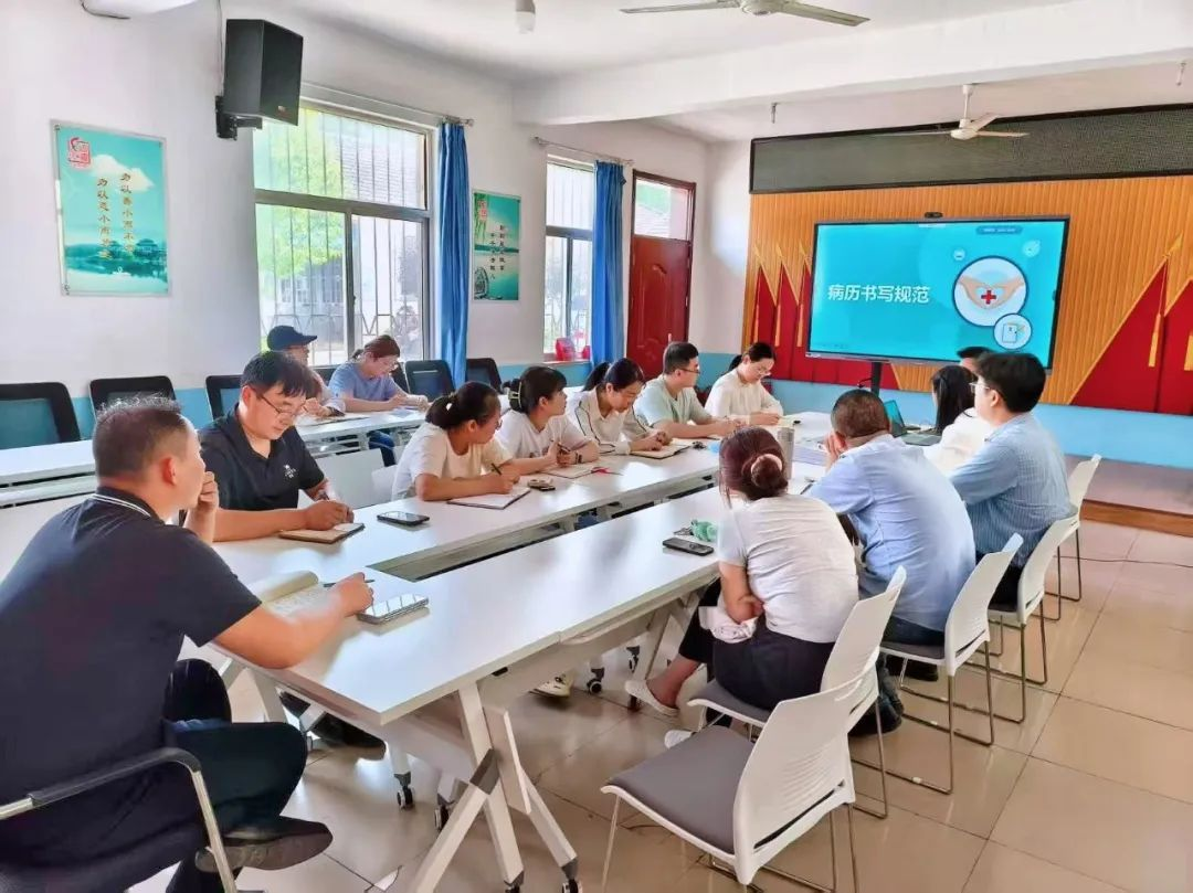 青岛市黄岛区第六人民医院开展病历书写规范培训