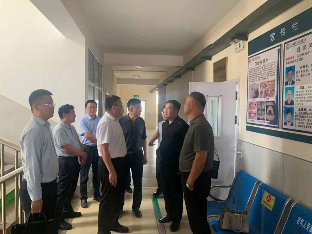 青岛市黄岛区胶河卫生院：调研指导促提升，携手同心谱新篇