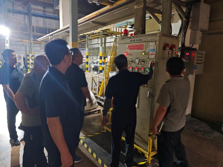 青岛海尔空调电子有限公司筑牢节日安全“防护网”