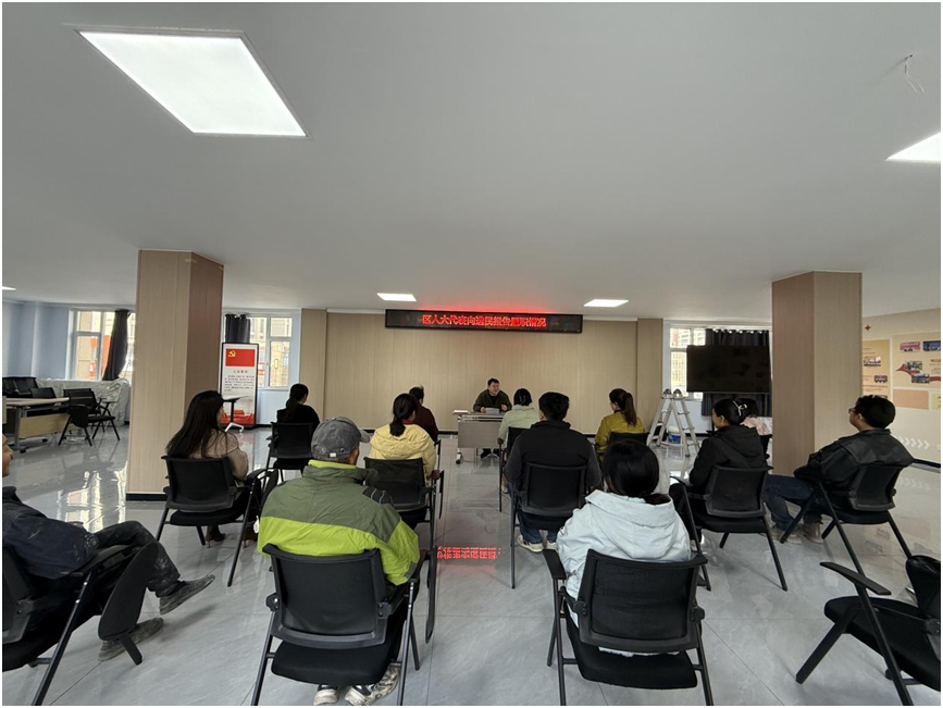 述职亮责听民声履职为民显担当  ——文化路街道人大代表向原选区选民报告履职情况