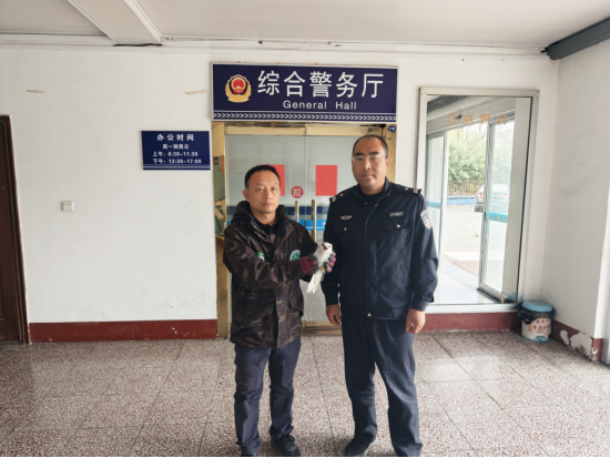 猛禽落难？城阳警民携手来守护！